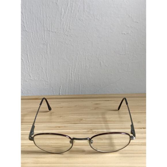 BROOKS BROTHER tortoise brown pewter 190 eyeglasses glasses frames - Picture 3 of 14